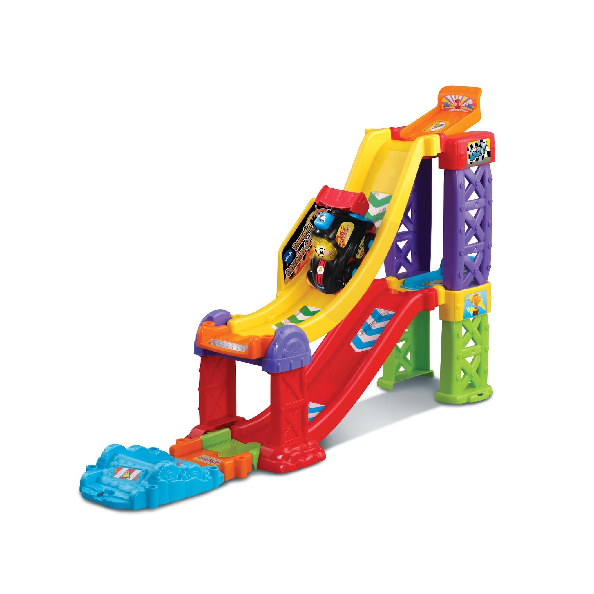 Voir la diapositive 3 : VTECH Tremplin cascade de l'extrême Tut Tut Bolide + Lucas