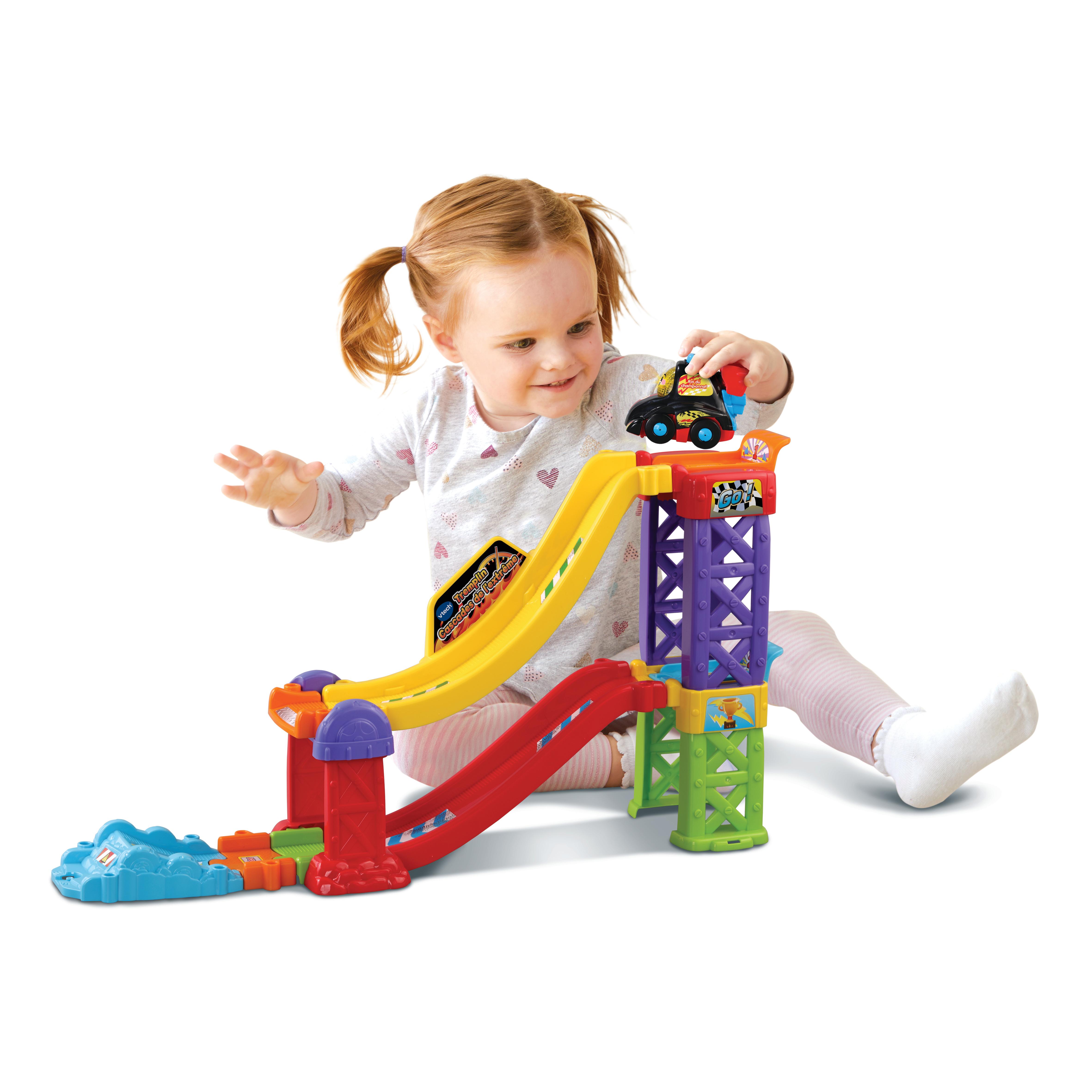 Voir la diapositive 9 : VTECH Tremplin cascade de l'extrême Tut Tut Bolide + Lucas