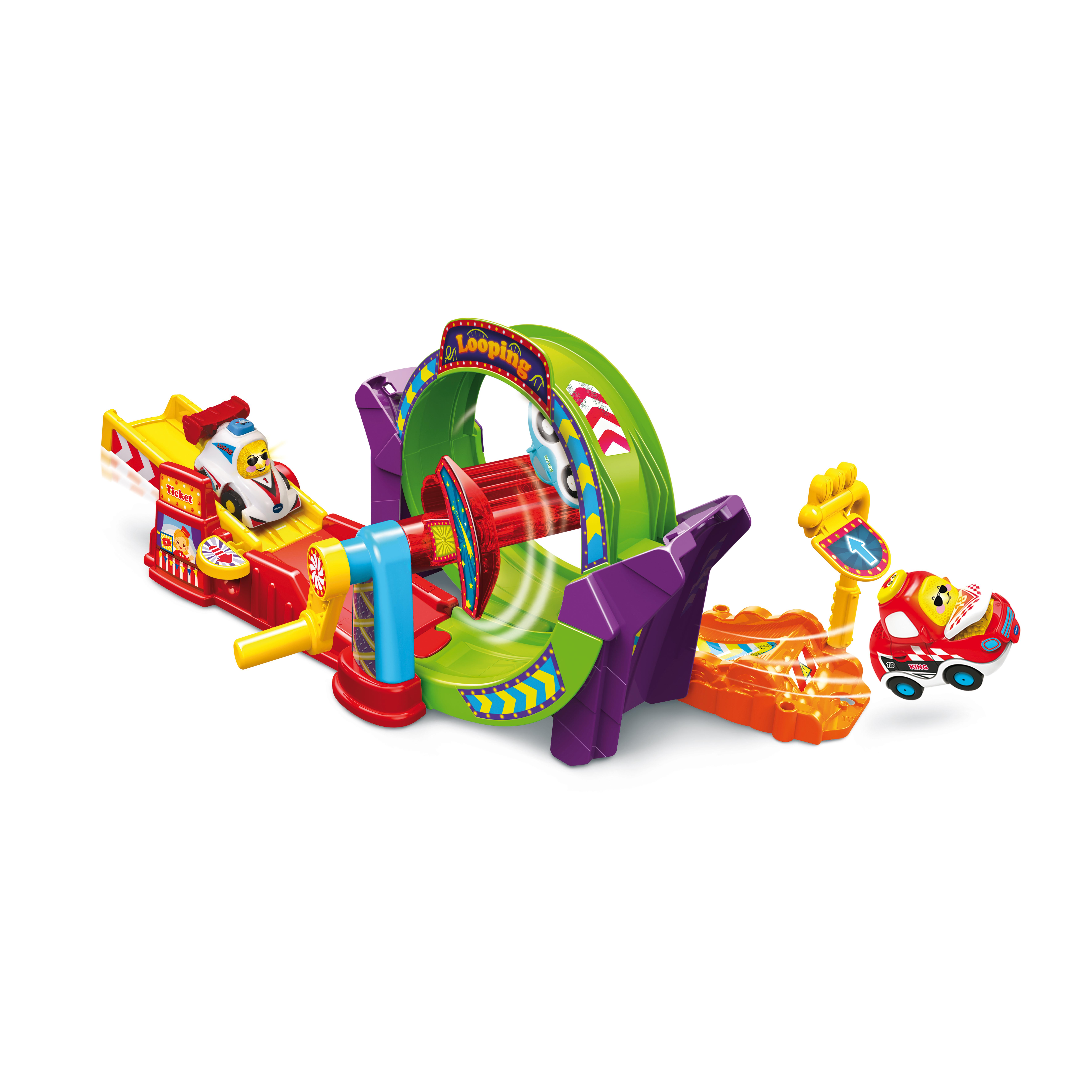 Voir la diapositive 2 : VTECH Circuit Tut Tut Looping + King Roi du Looping