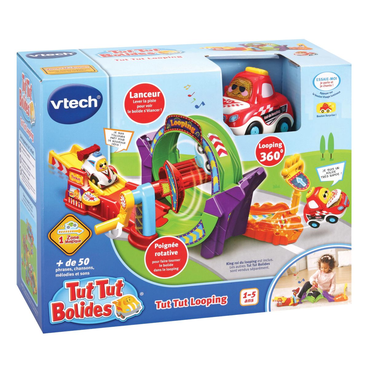 VTECH Circuit Tut Tut Looping + King Roi du Looping