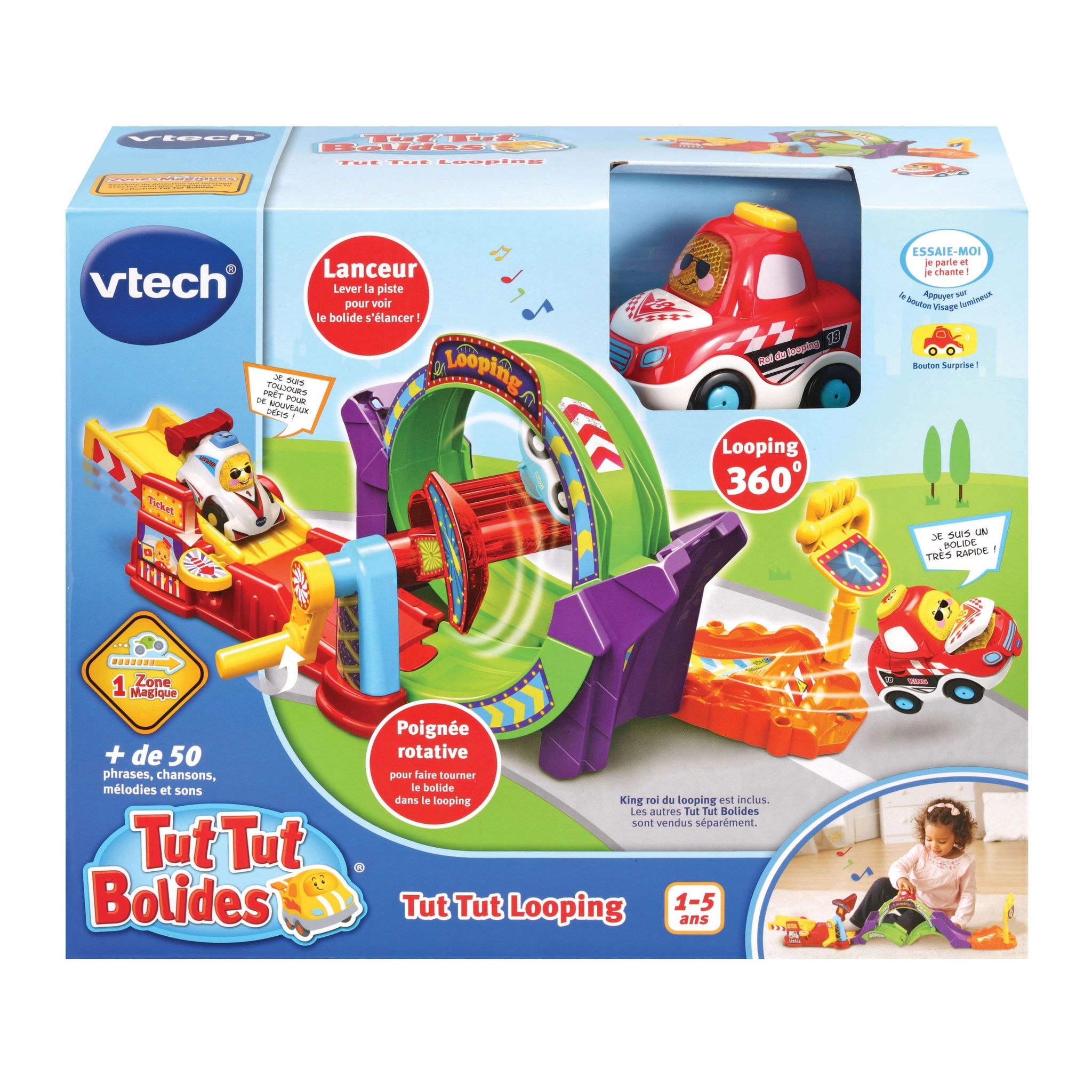 Voir la diapositive 7 : VTECH Circuit Tut Tut Looping + King Roi du Looping