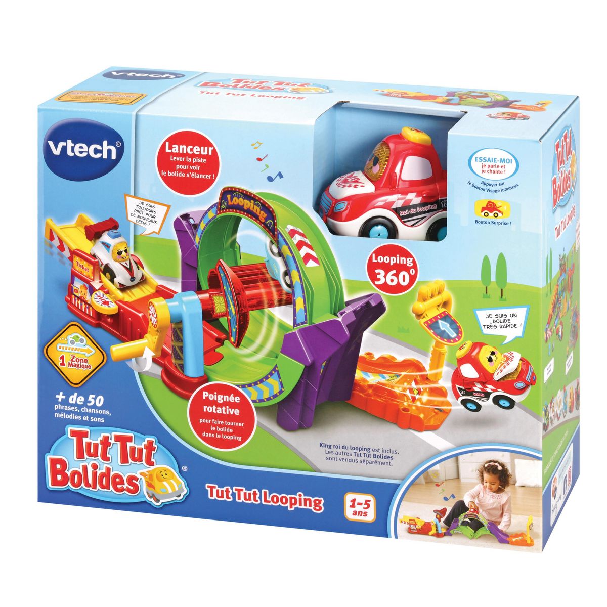 VTECH Circuit Tut Tut Looping + King Roi du Looping