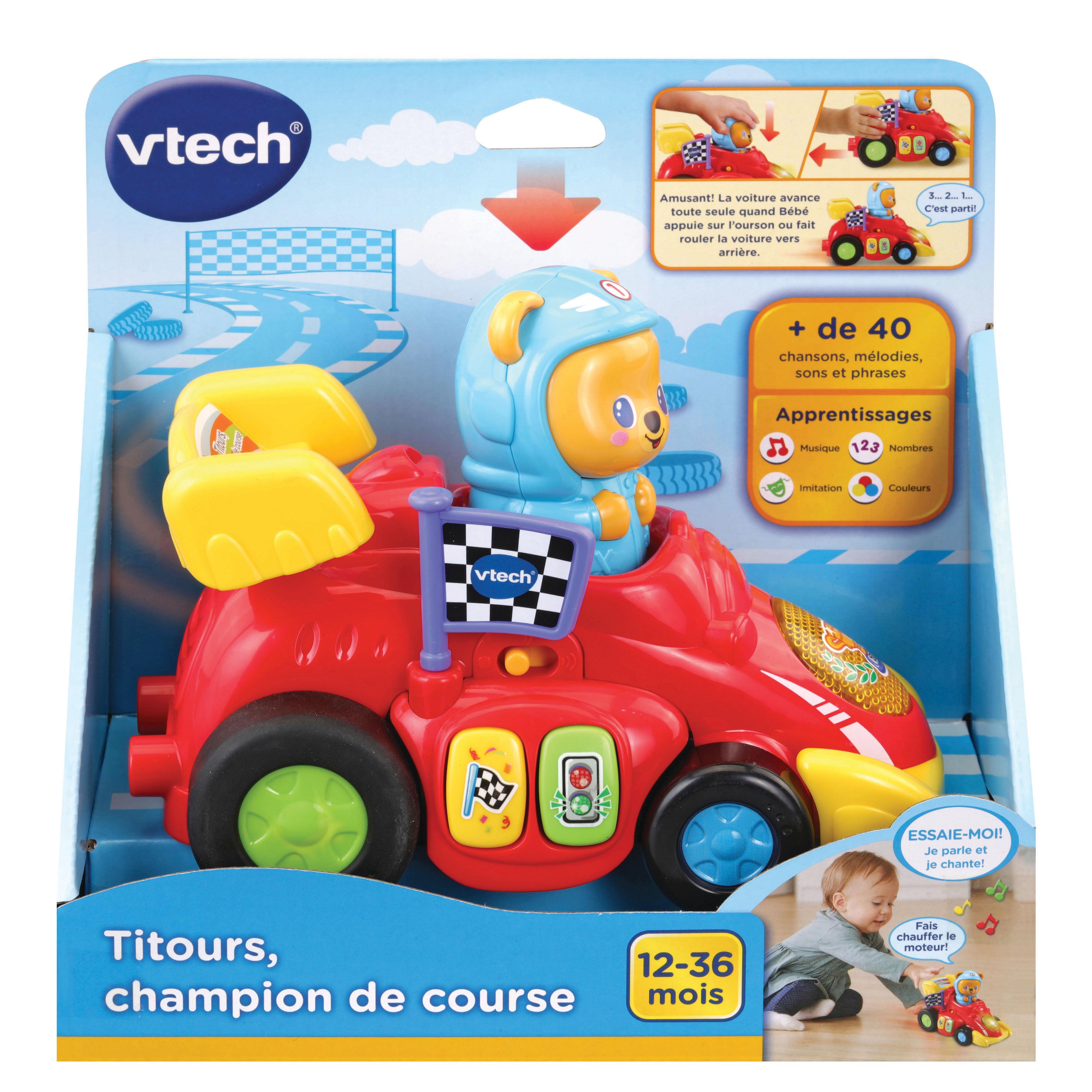 Voir la diapositive 3 : VTECH Voiture Titours Champion de course