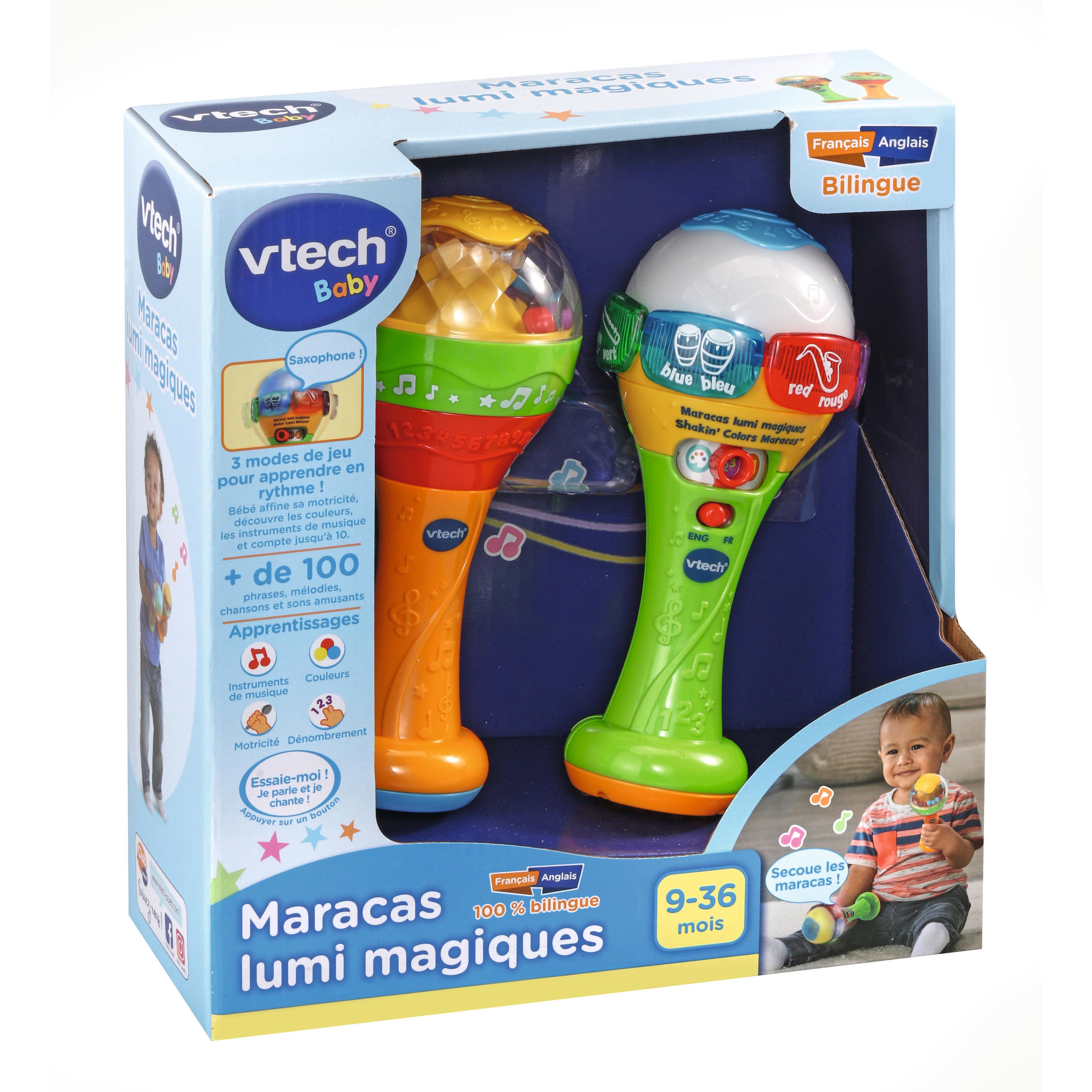 Voir la diapositive 3 : VTECH Maracas Lumi Magiques