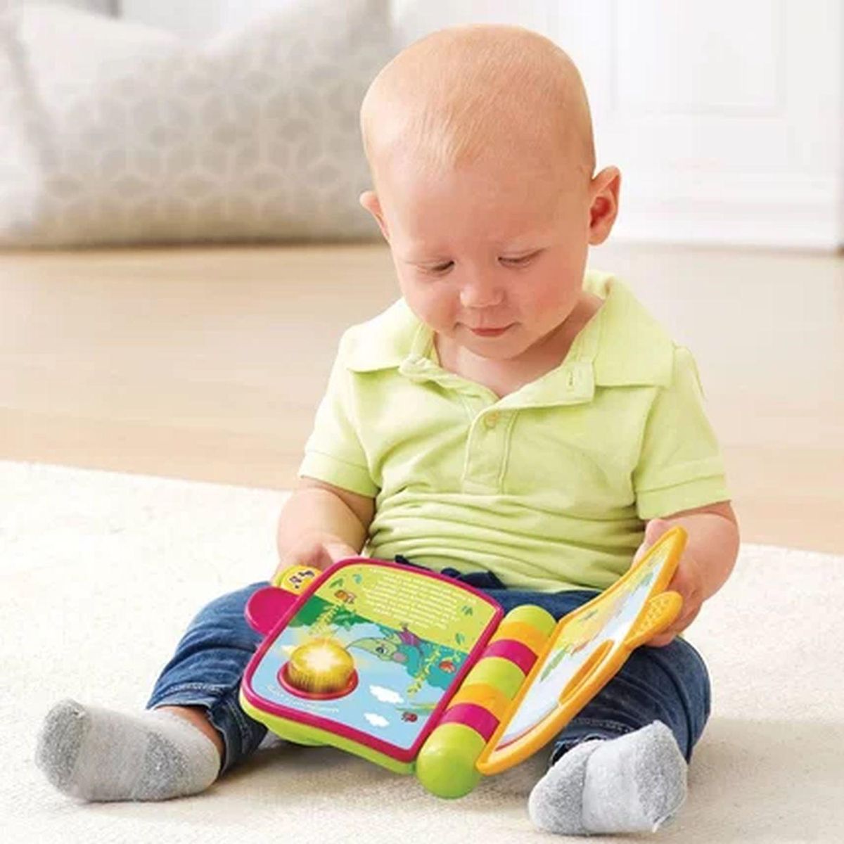 VTECH P'tit livre enchanté - Premières Comptines