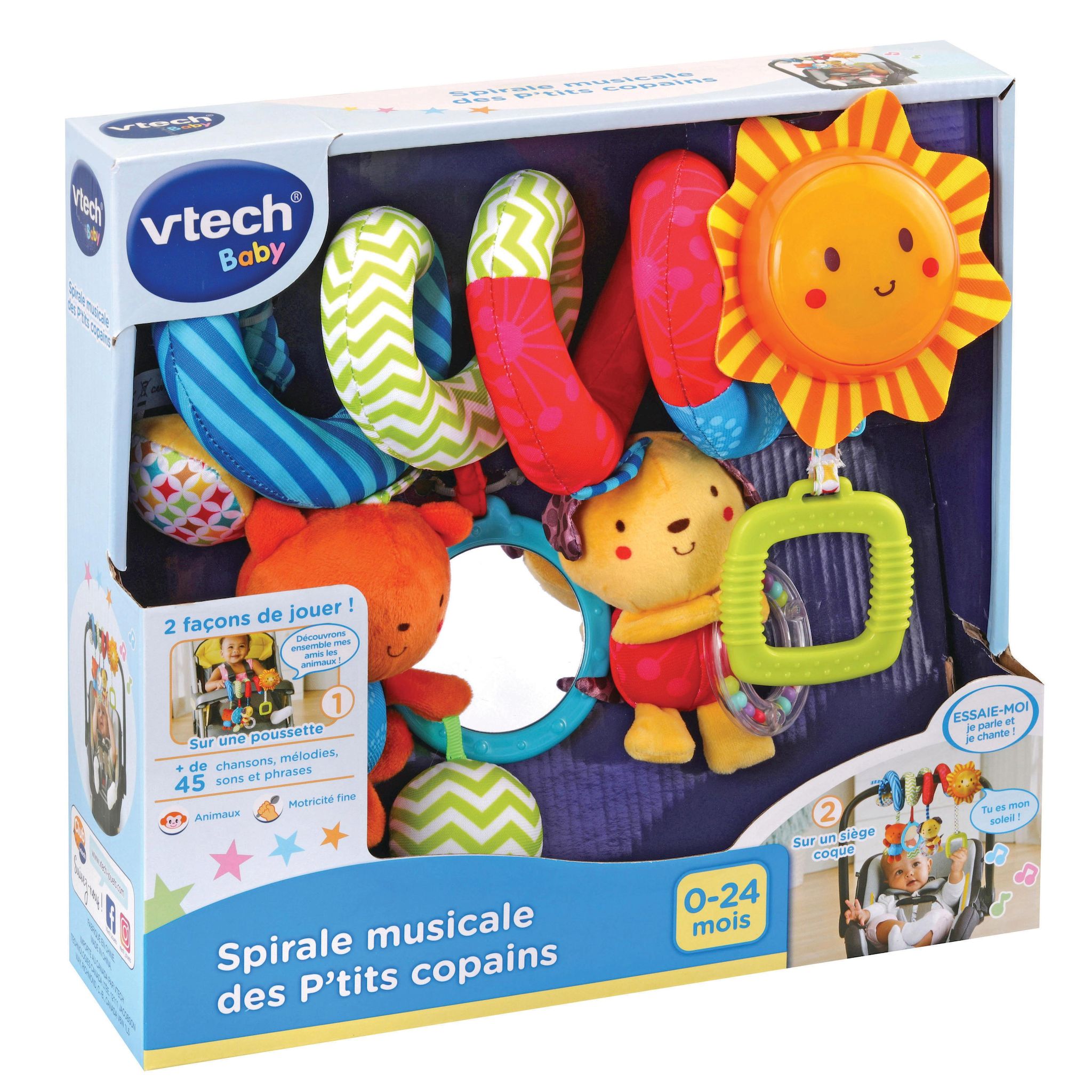 Voir la diapositive 2 : VTECH Spirale magique des ptits copains