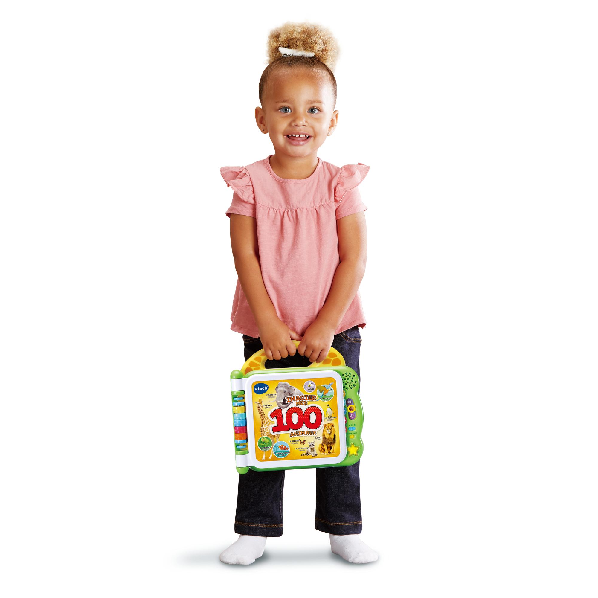 Voir la diapositive 3 : VTECH Mon imagier des Animaux Bilingues