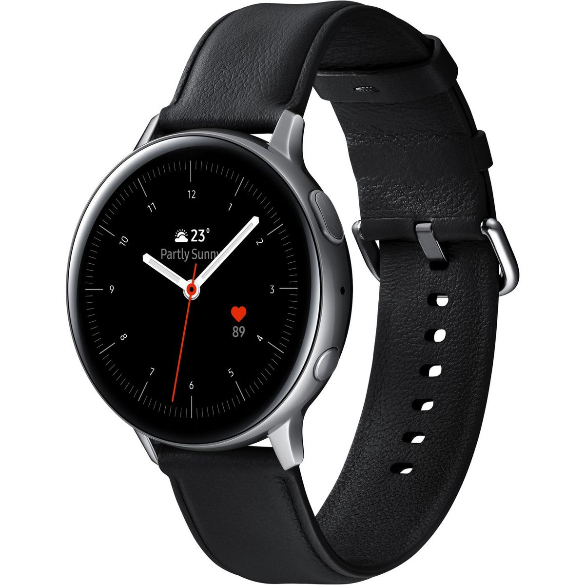 SAMSUNG Montre connectée Galaxy Watch Active2 44 Acier Argent glacier