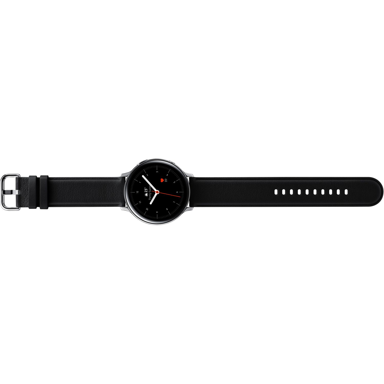 Voir la diapositive 6 : SAMSUNG Montre connectée Galaxy Watch Active2 44 Acier Argent glacier