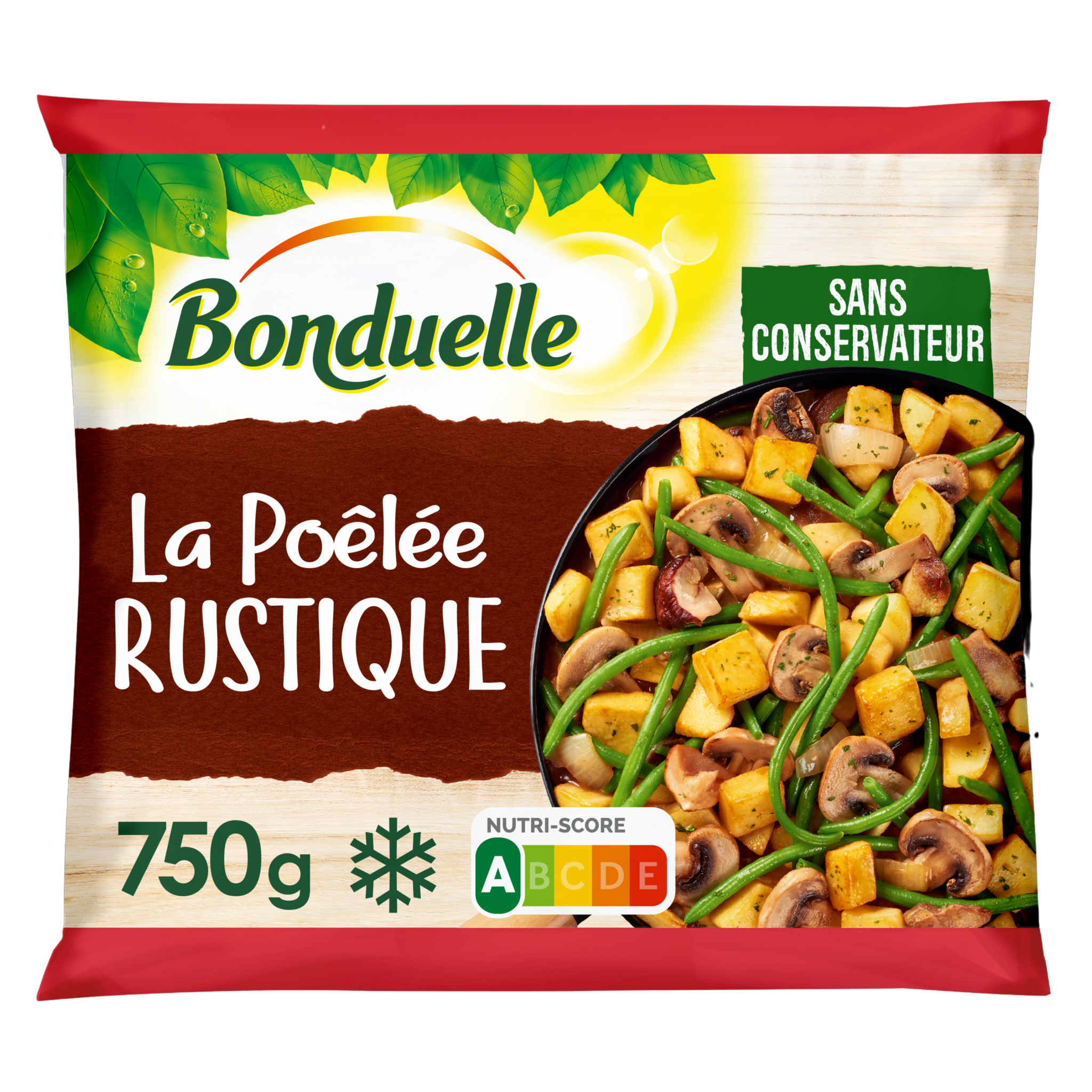 Voir la diapositive 2 : BONDUELLE Poêlée rustique 5 portions 750g