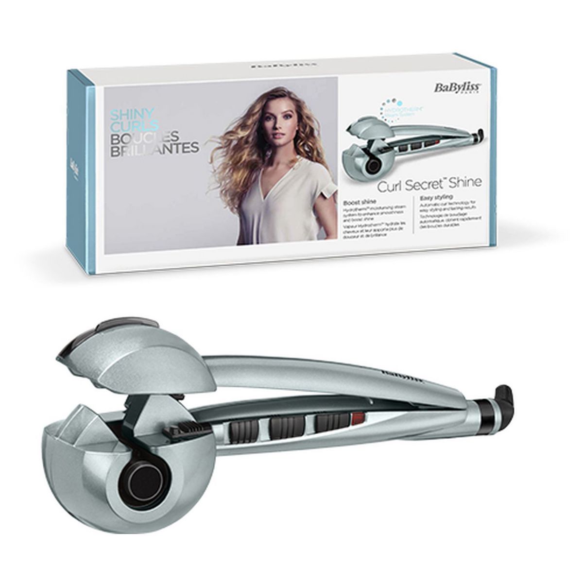 BABYLISS Boucleur automatique C1800E - Gris