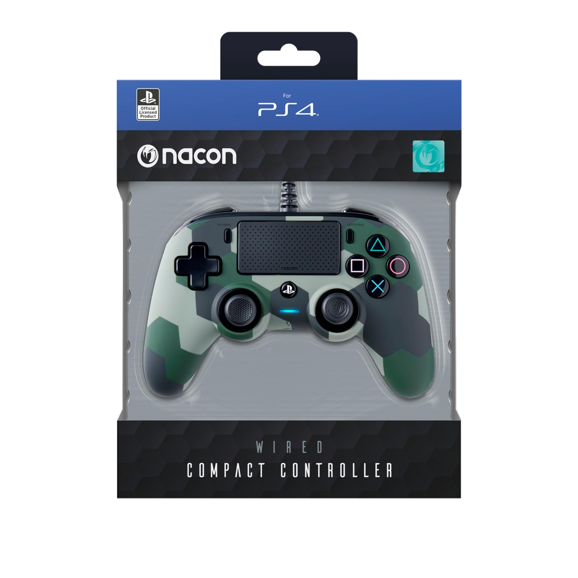 Voir la diapositive 1 : NACON Manette Filaire Officielle Camo - PS4
