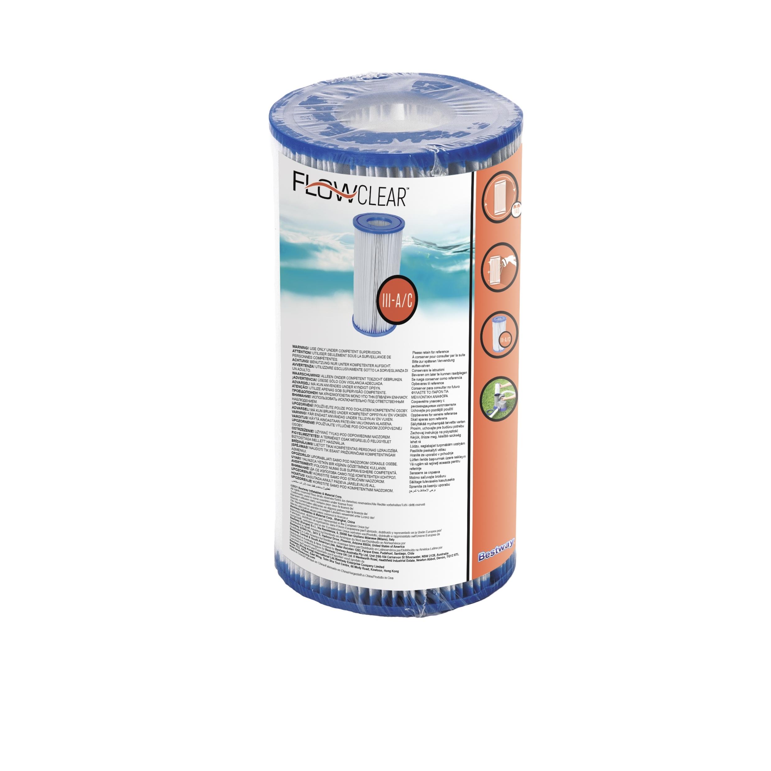 Voir la diapositive 4 : BESTWAY Cartouche type iii/a