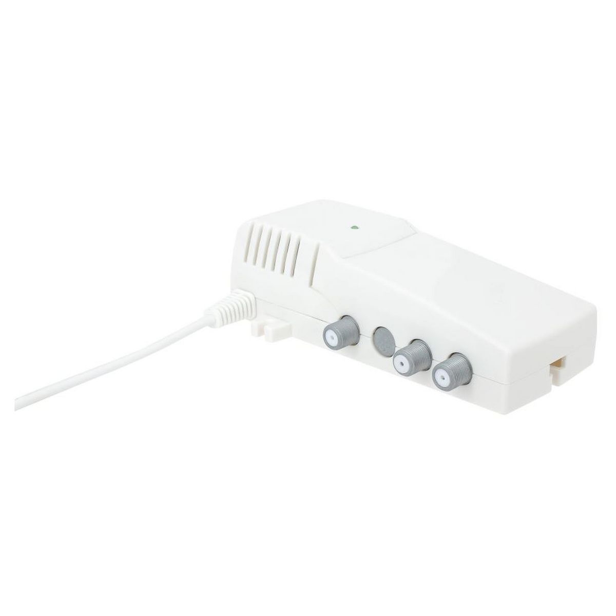 FUJIONKYO Amplificateur antenne TV intérieur - 1 entrée/2 sorties - 422012 - Blanc