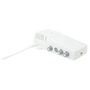 Voir la diapositive 2 : FUJIONKYO Amplificateur antenne TV intérieur - 1 entrée/2 sorties - 422012 - Blanc
