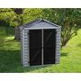 Voir la diapositive 2 : CANOPIA BY PALRAM Abri de jardin polycarbonate - Avec plancher - 1,7m² - SKYLIGHT