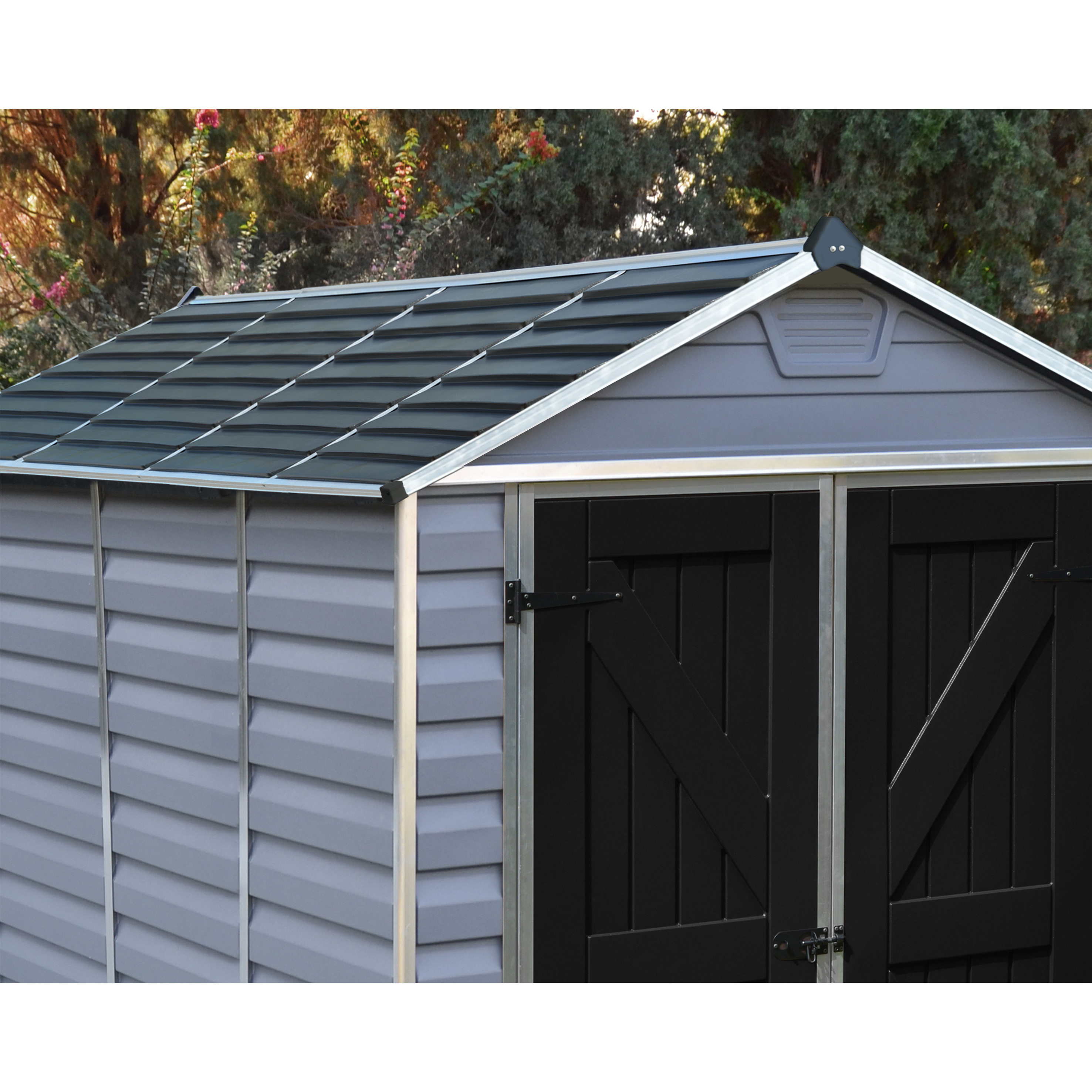 Voir la diapositive 3 : CANOPIA BY PALRAM Abri de jardin polycarbonate - Avec plancher - 1,7m² - SKYLIGHT