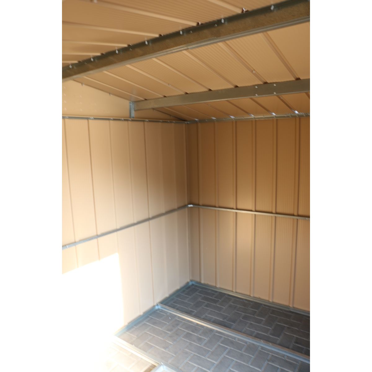 DURAMAX Abri de jardin métal - Imitation bois - 7,75m²