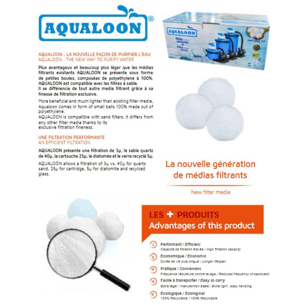 ALEO BY TRIGANO Piscine acier ovale grise 7,6 x 3,95m OSMOSE - Gris