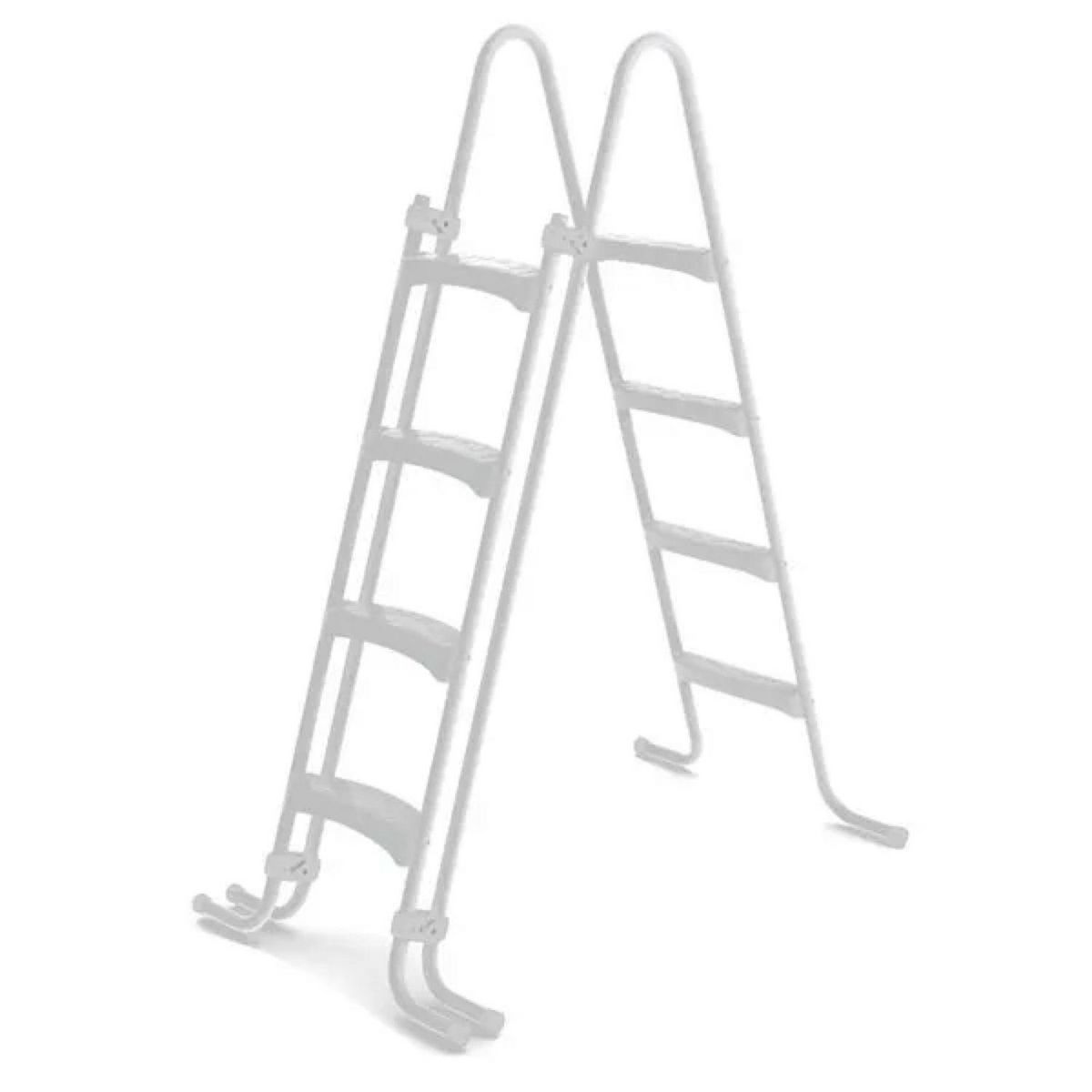 ALEO BY TRIGANO Piscine hors sol acier ovale SAPHIR  - 7,65 x 4,60 x 1,20m - blanche