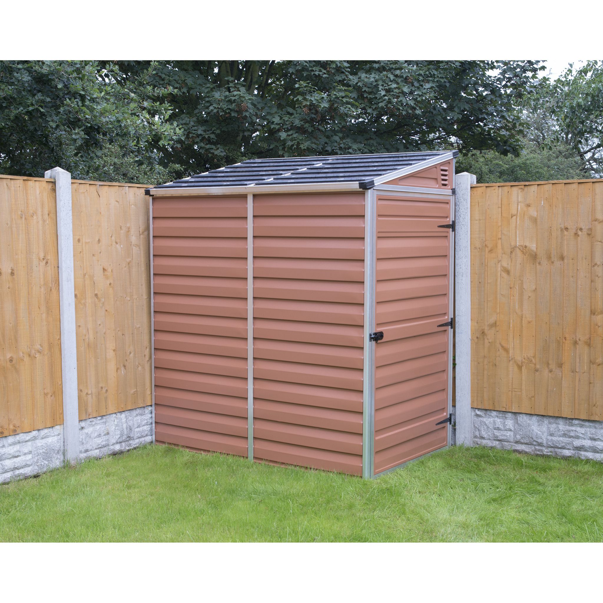 Voir la diapositive 2 : CANOPIA BY PALRAM Abri de jardin polycarbonate - Avec plancher - 2,1m² - SKYLIGHT