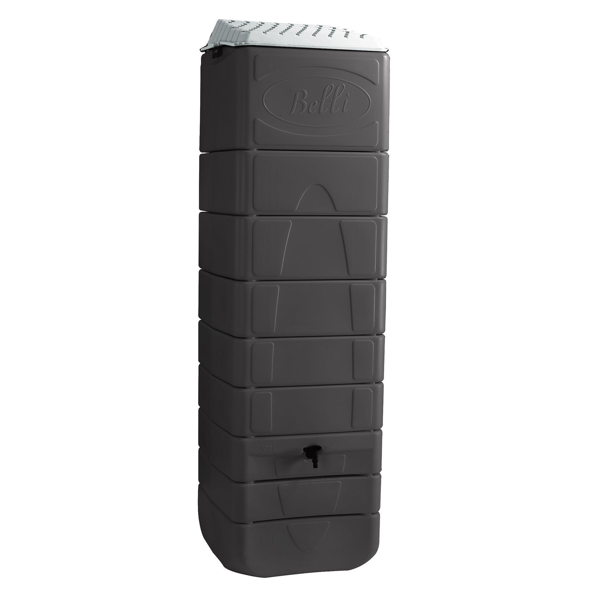BELLI Cuve a eau anthracite 650l