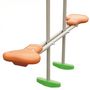 Voir la diapositive 5 : ALEO BY TRIGANO Portique balançoire avec toboggan - Bois - H2,30m - OPTIMA