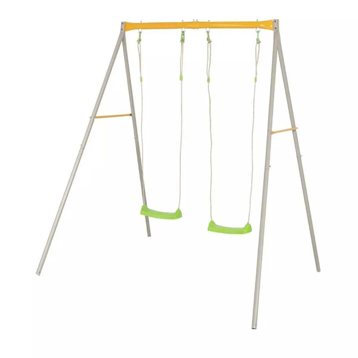 ALEO BY TRIGANO Portique balançoire - Métal - H1,90m - DUETTO