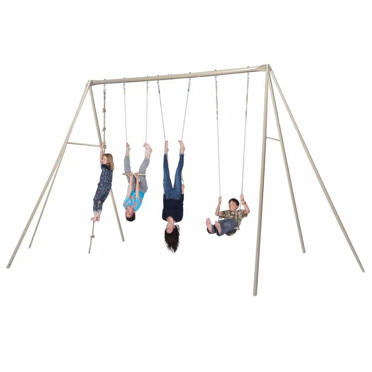 ALEO BY TRIGANO Portique balançoire - Métal - H3,50m - BAXTER