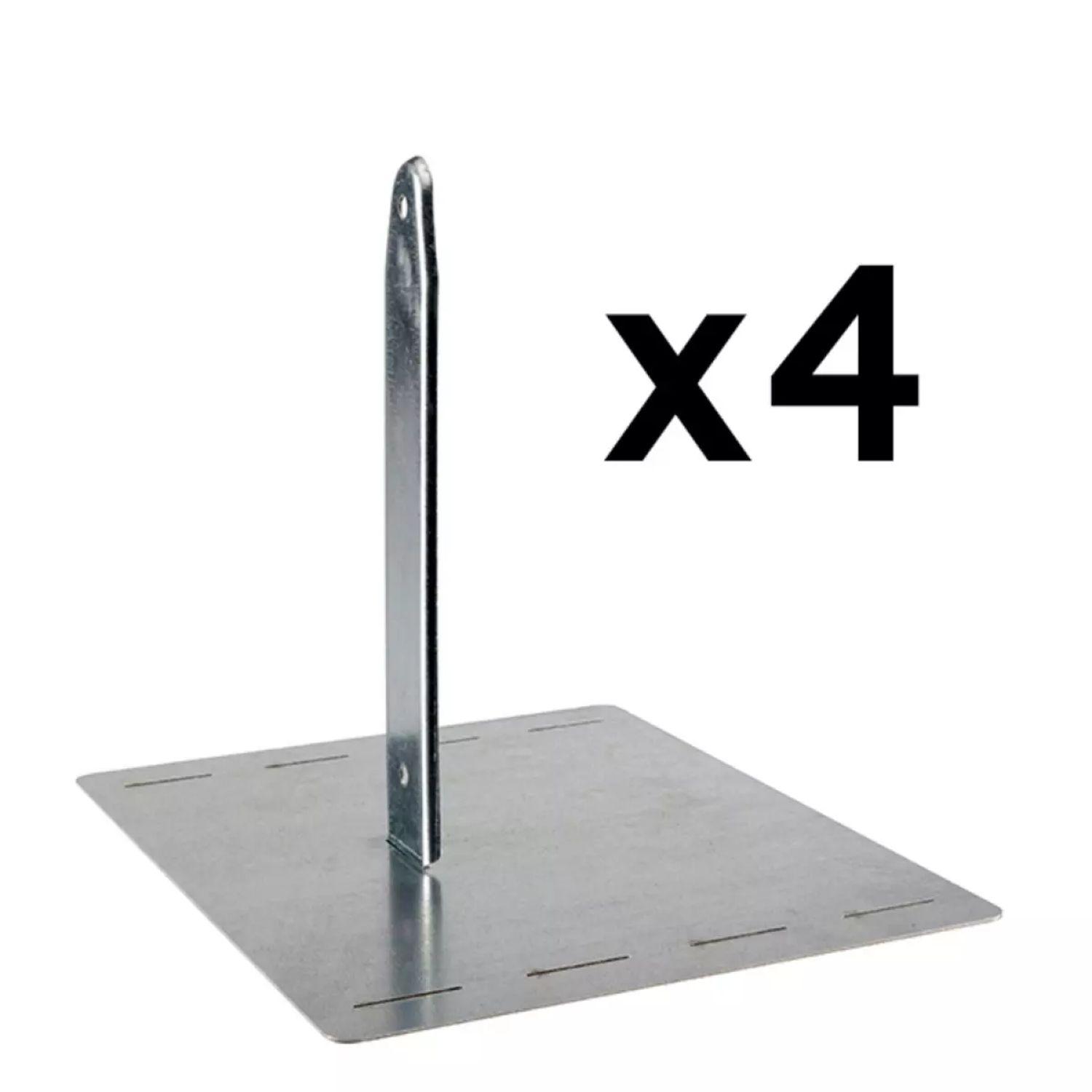 Voir la diapositive 2 : ALEO BY TRIGANO Kit de scellement pour portique bois ou métal