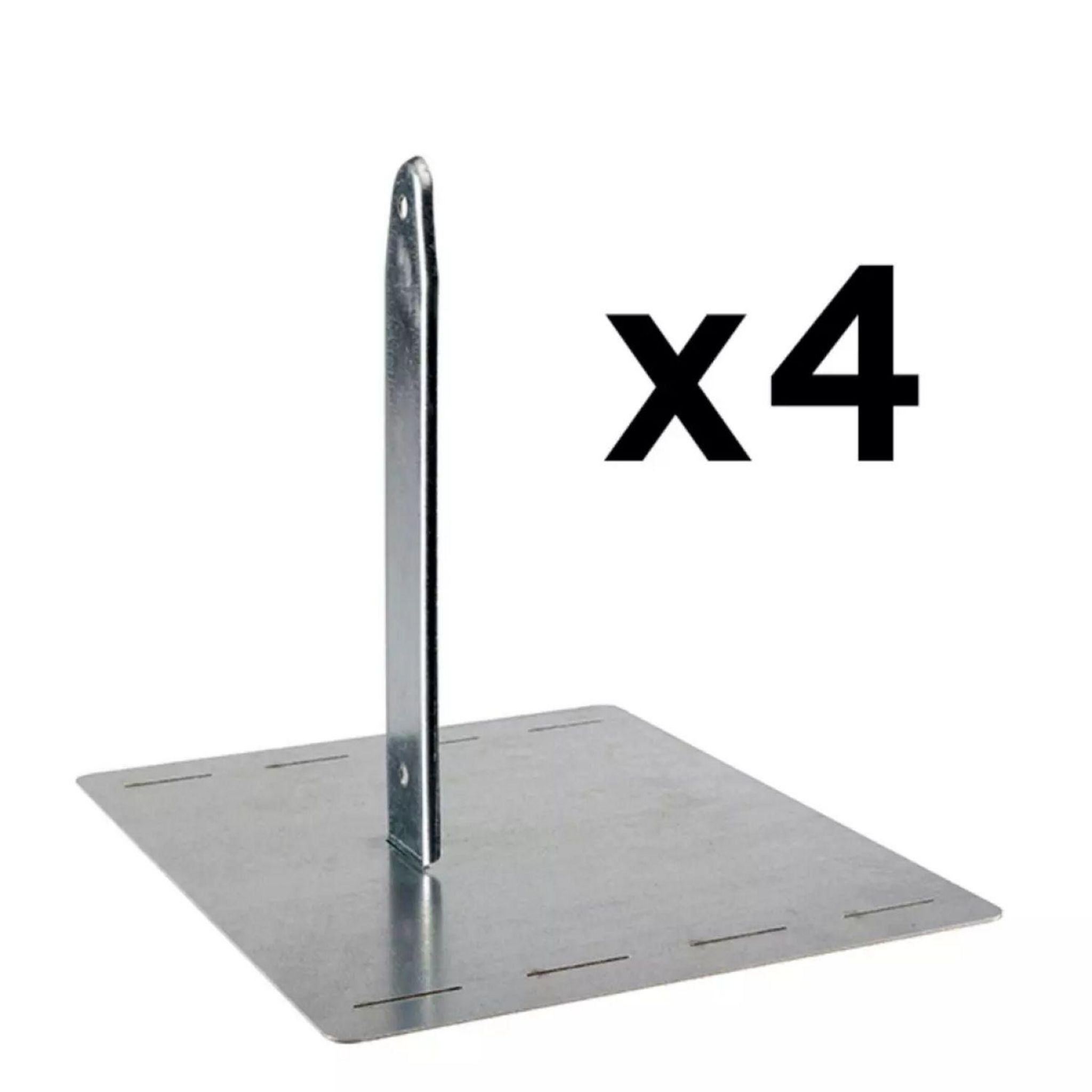 Voir la diapositive 2 : ALEO BY TRIGANO Kit de scellement pour portique bois ou métal