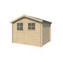 Voir la diapositive 2 : GARDENAS Abri de jardin bois - 5,97m² - LIENA