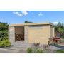 Voir la diapositive 4 : GARDENAS Abri de jardin bois - toit plat - 12,92m² - APETINA