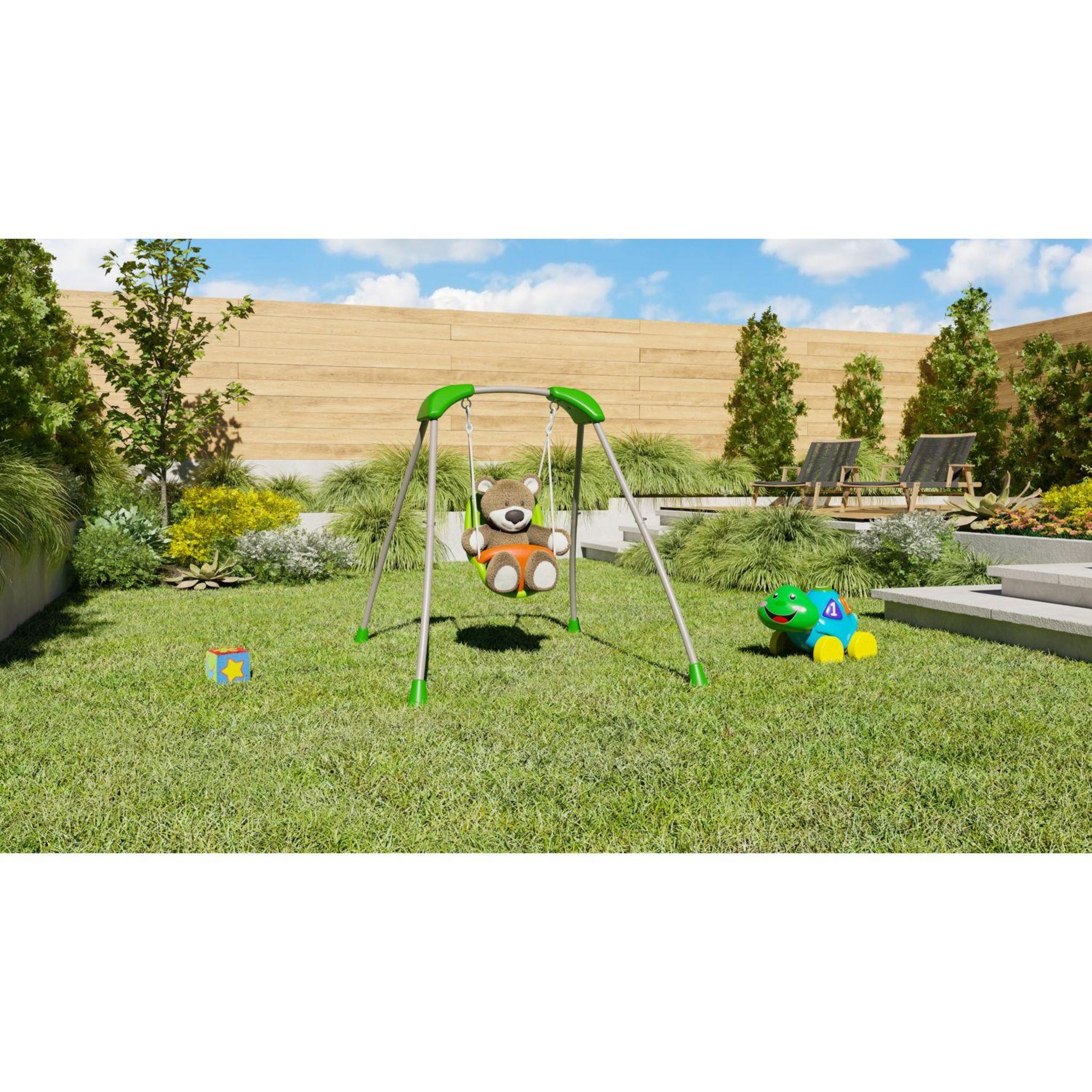 Voir la diapositive 2 : ALEO BY TRIGANO Portique bébé pliable -TATOU