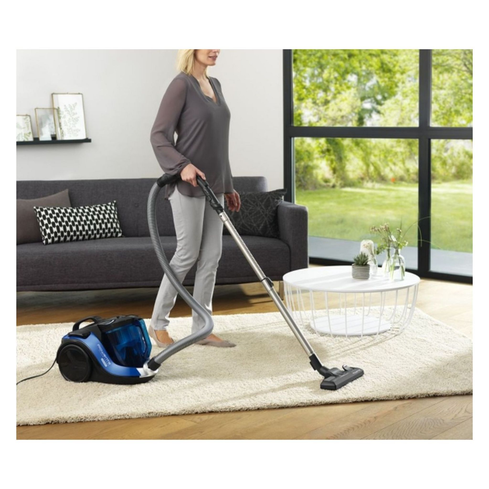 Voir la diapositive 4 : ROWENTA Aspirateur traîneau sans sac RO6920 - Noir