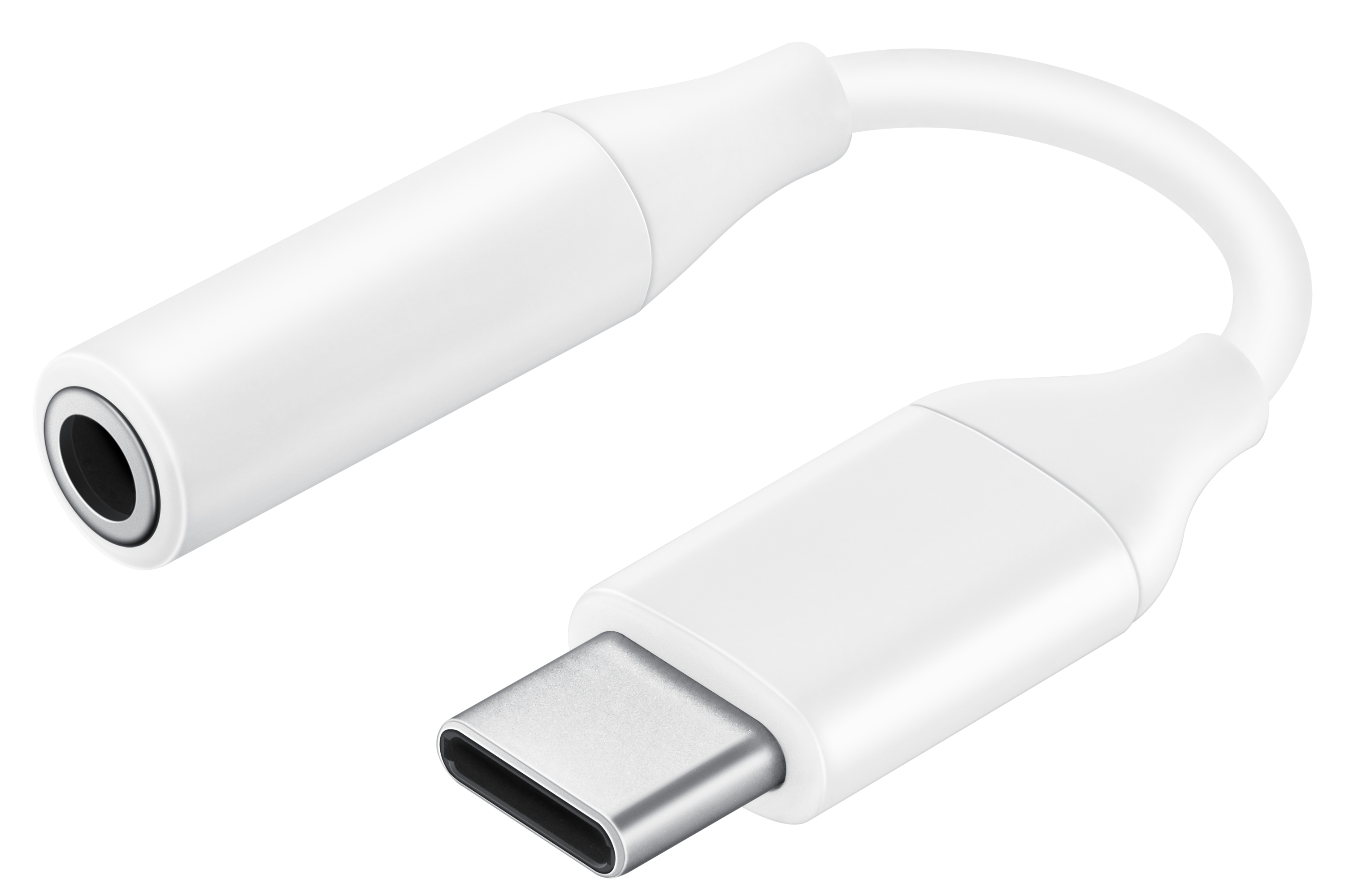 Voir la diapositive 3 : SAMSUNG Adaptateur USB-C / Jack 3.5 mm Blanc