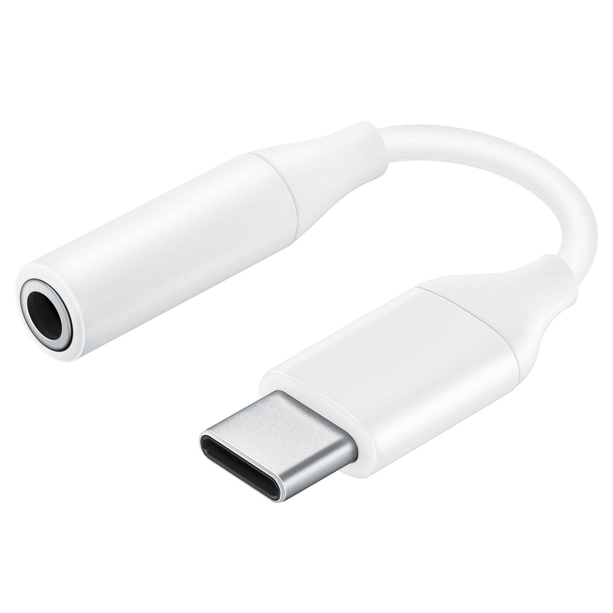 Voir la diapositive 3 : SAMSUNG Adaptateur USB-C / Jack 3.5 mm Blanc