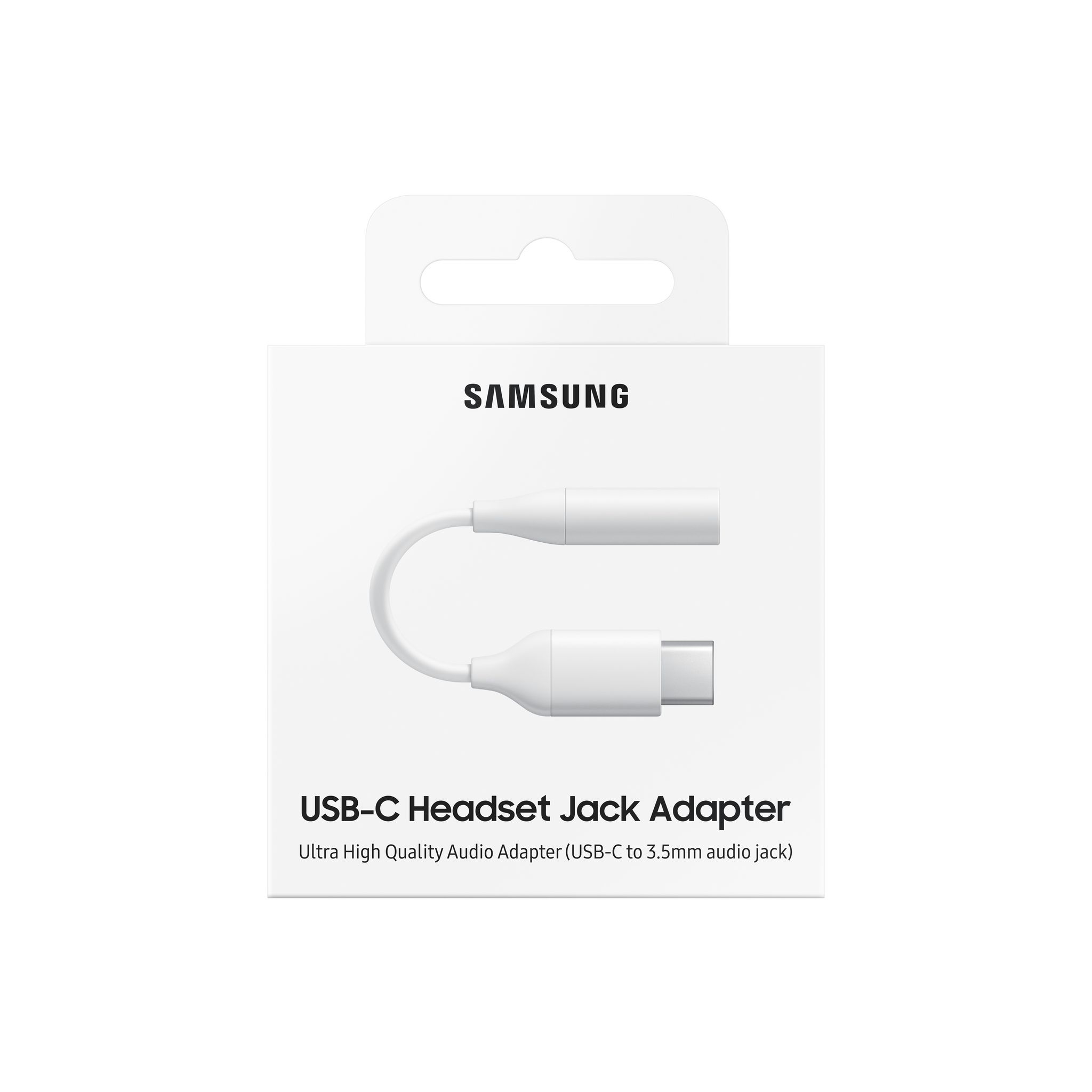 Voir la diapositive 5 : SAMSUNG Adaptateur USB-C / Jack 3.5 mm Blanc