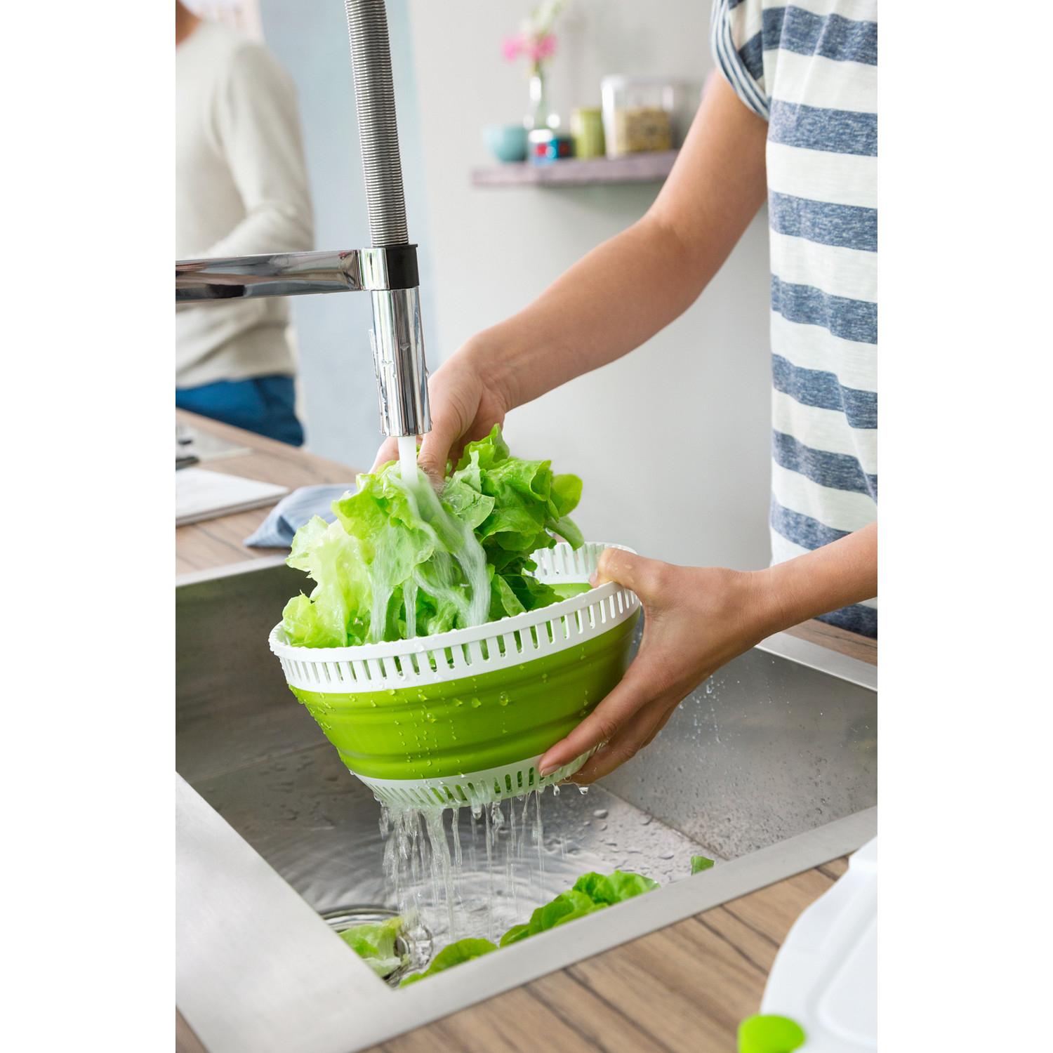 Voir la diapositive 2 : TEFAL Essoreuse rétractable 4 L