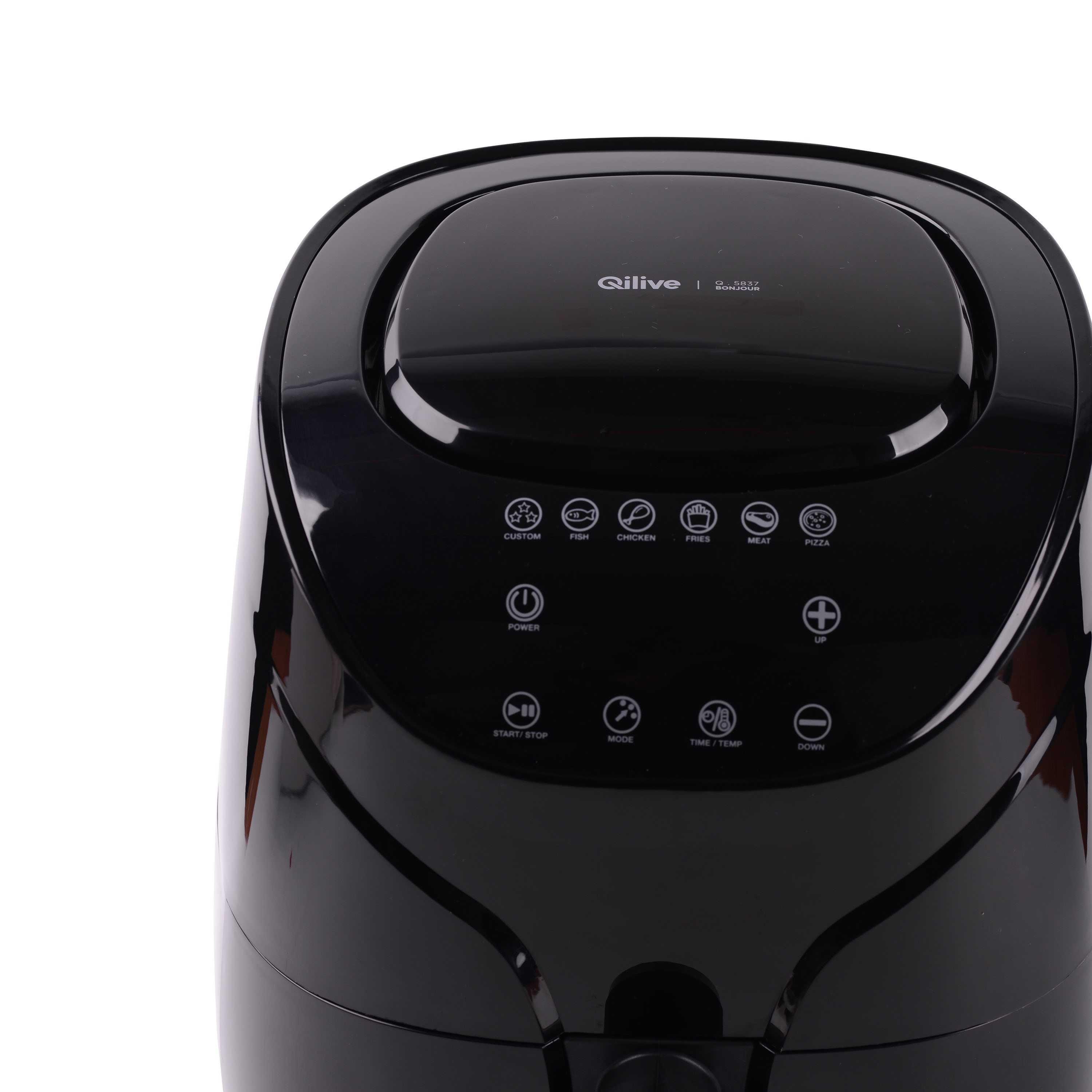 Voir la diapositive 3 : QILIVE Friteuse électrique sans huile à air chaud 152861 - Noir