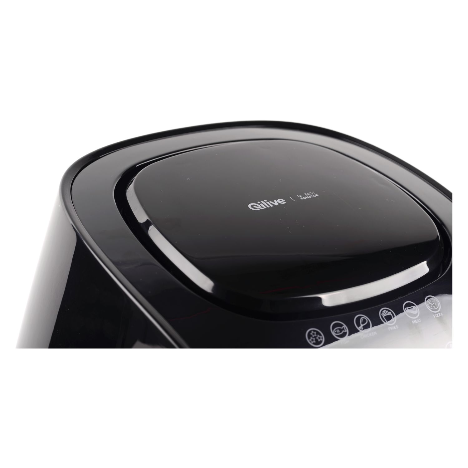 Voir la diapositive 10 : QILIVE Friteuse électrique sans huile à air chaud 152861 - Noir