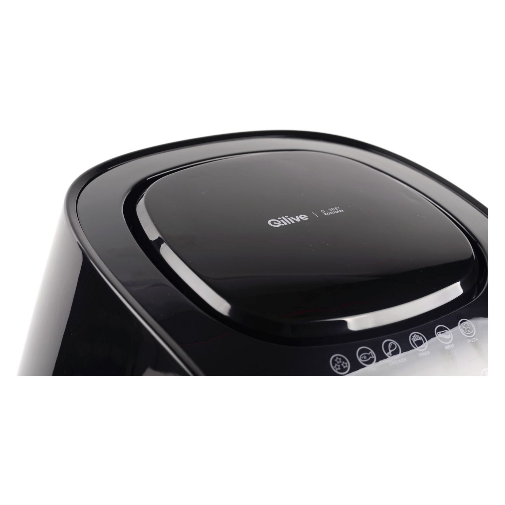 Voir la diapositive 10 : QILIVE Friteuse électrique sans huile à air chaud 152861 - Noir