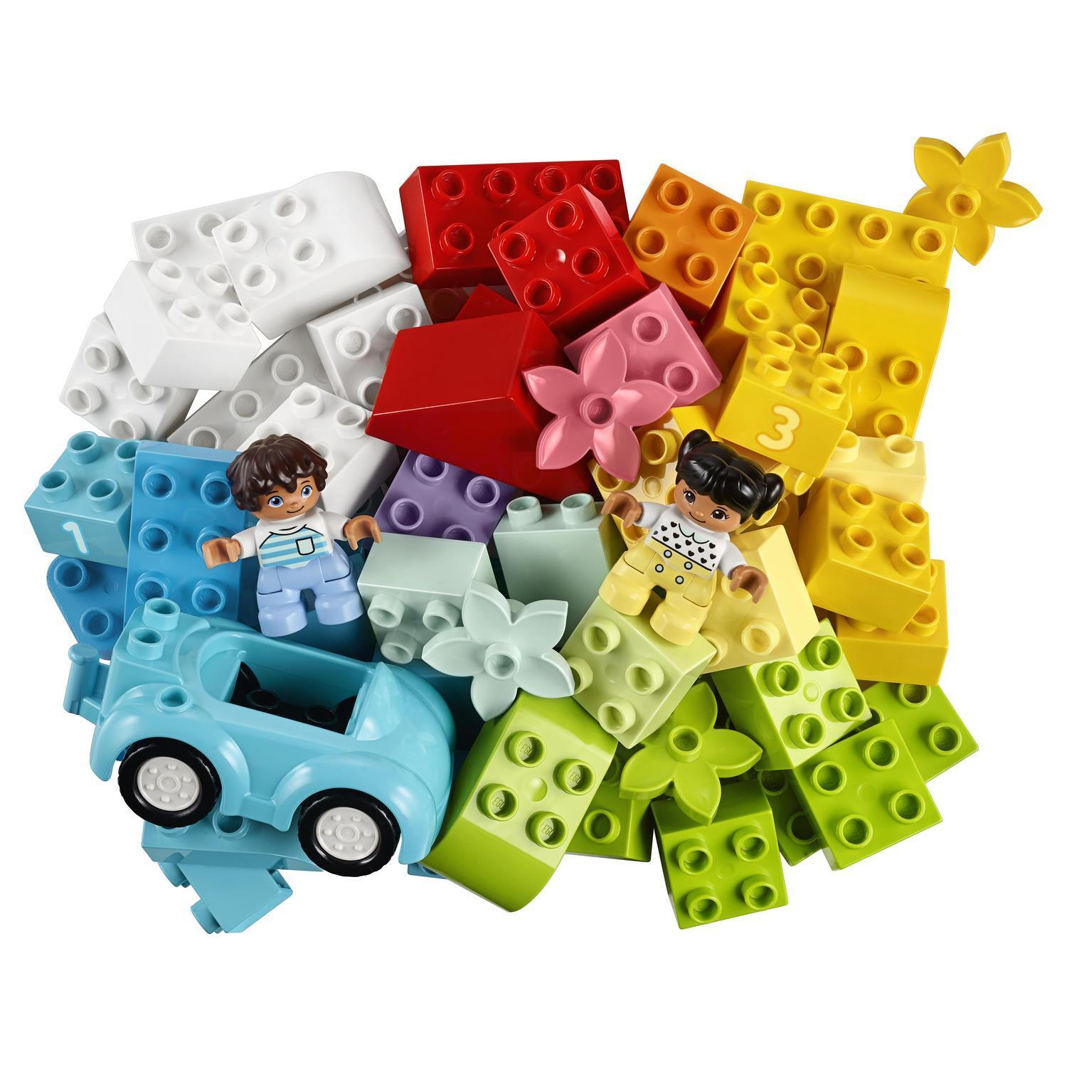 Voir la diapositive 2 : LEGO DUPLO Classic 10913 La Boîte de Briques - Jouet Éducatif dès 18 mois - Jeu à Empiler