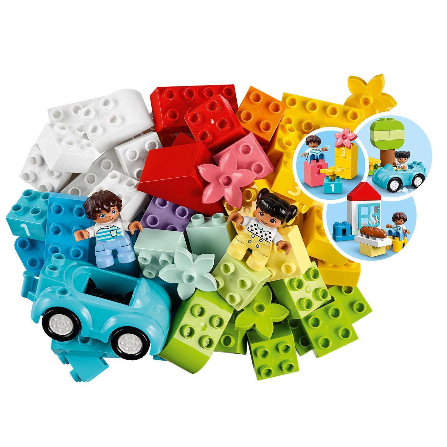 Voir la diapositive 5 : LEGO DUPLO Classic 10913 La Boîte de Briques - Jouet Éducatif dès 18 mois - Jeu à Empiler