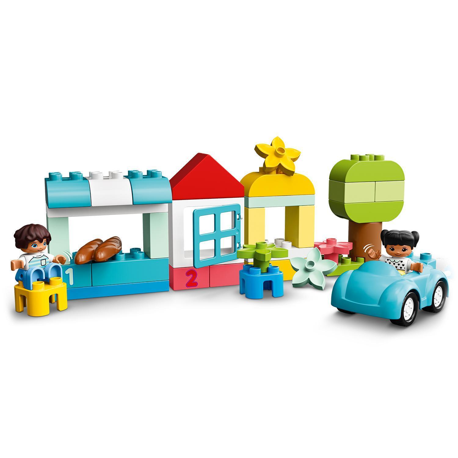 Voir la diapositive 6 : LEGO DUPLO Classic 10913 La Boîte de Briques - Jouet Éducatif dès 18 mois - Jeu à Empiler