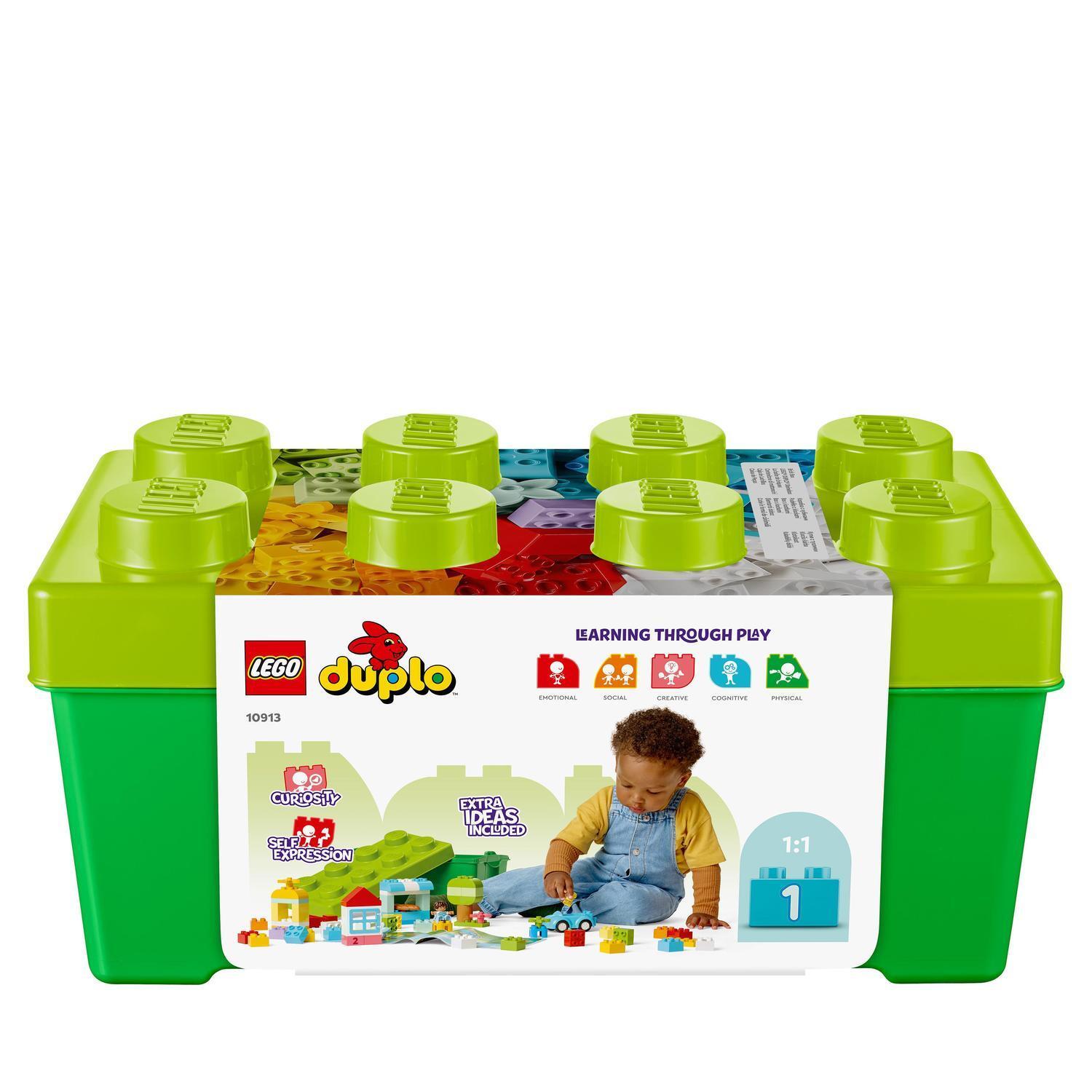 Voir la diapositive 8 : LEGO DUPLO Classic 10913 La Boîte de Briques - Jouet Éducatif dès 18 mois - Jeu à Empiler