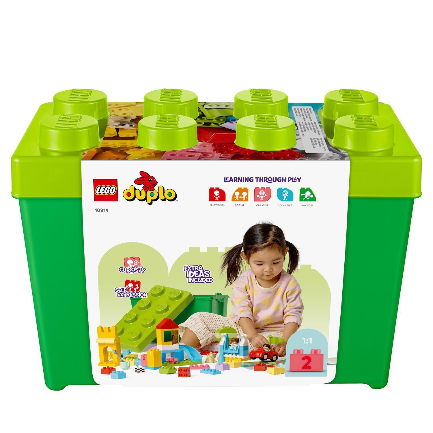 Voir la diapositive 8 : LEGO DUPLO Classic 10914 - La Boîte de briques deluxe, jeu de construction dès 18 mois