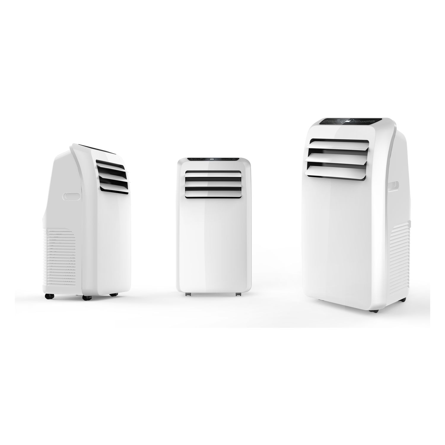 Voir la diapositive 2 : SANEO Climatiseur mobile 2160 - Blanc