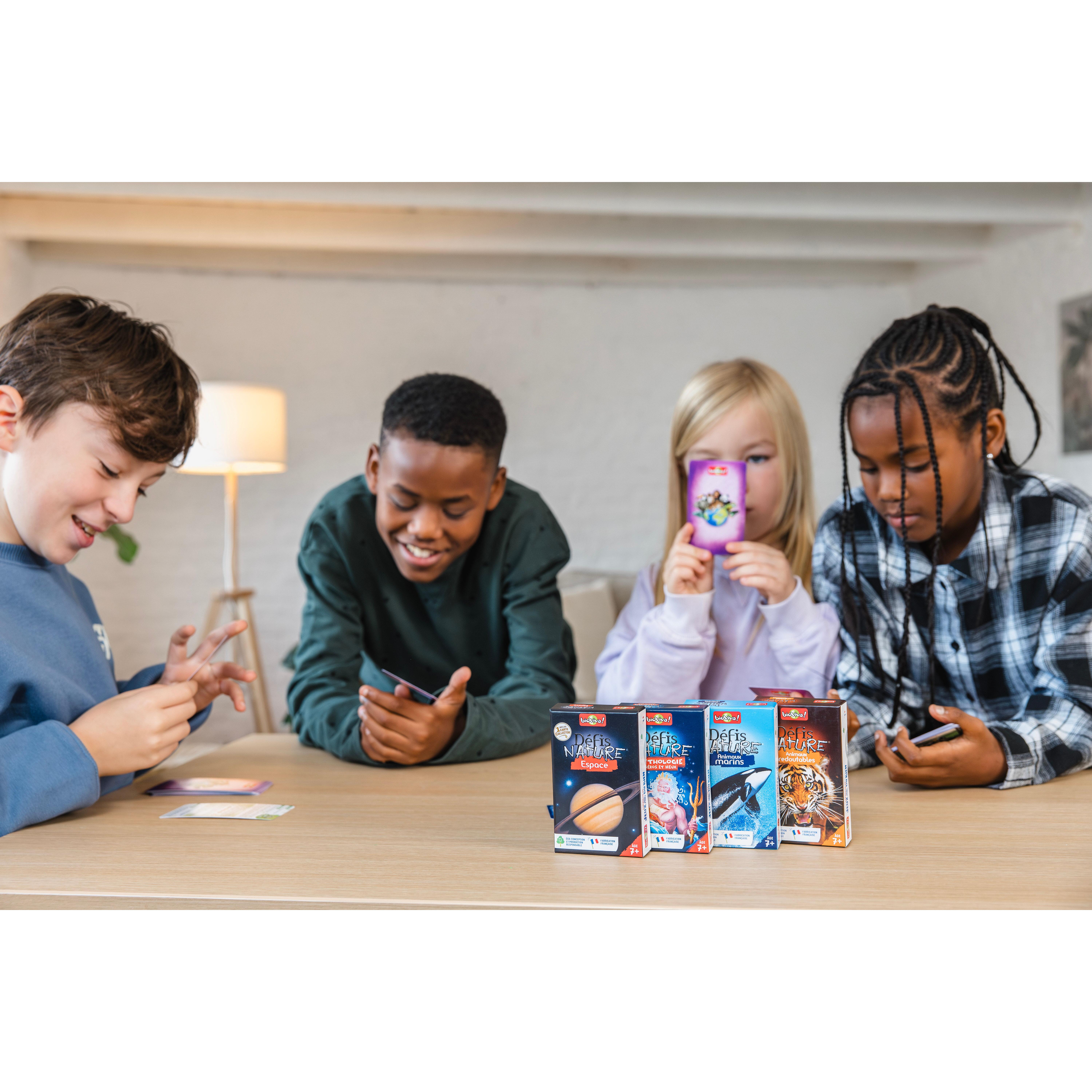 Voir la diapositive 4 : BIOVIVA Pack cartes Défi Nature Chevaux, inclus une carte collector