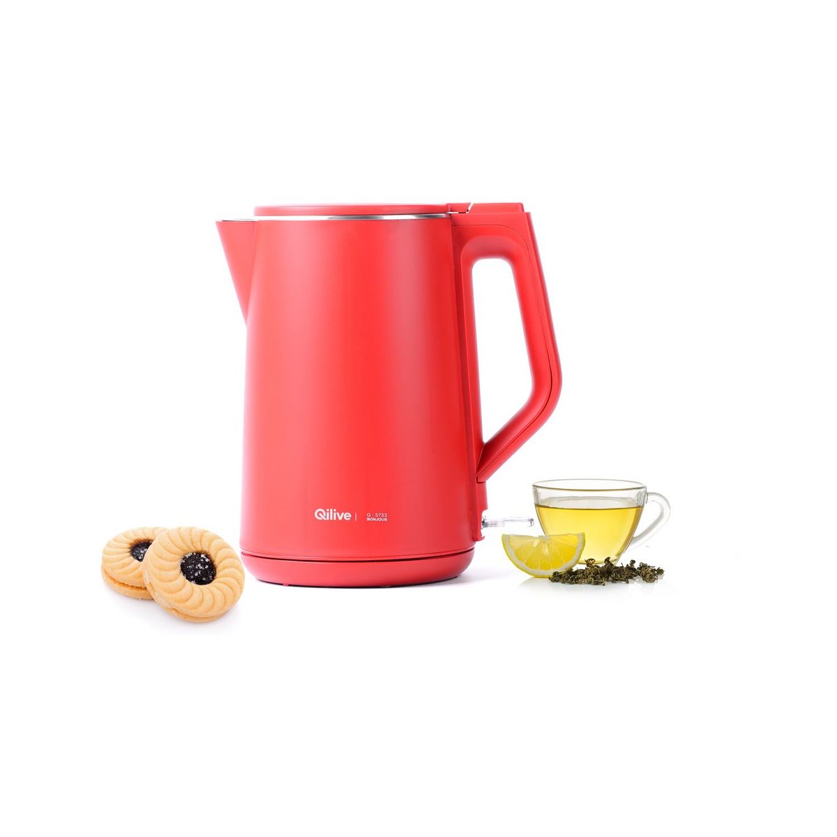 QILIVE Bouilloire électrique 152818 - Rouge